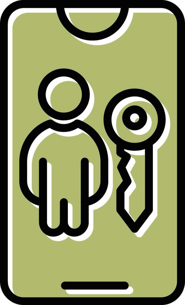 User Authentication Vector Icon