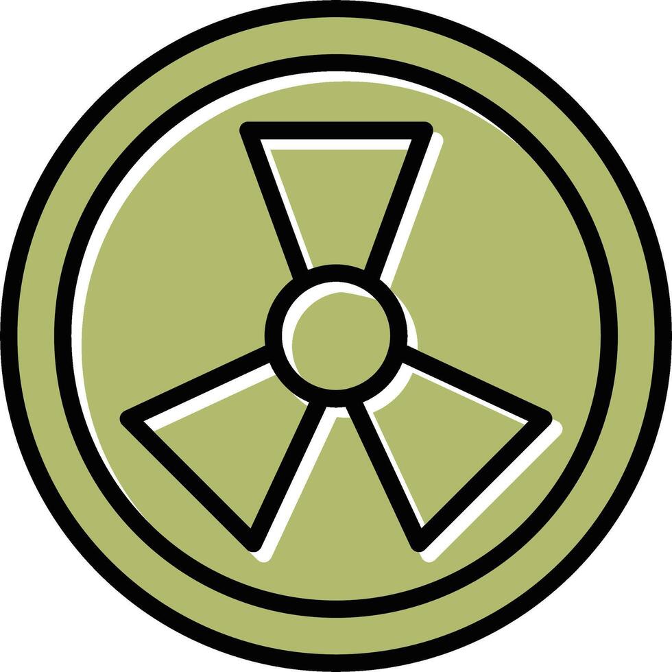 Radiation Vector Icon