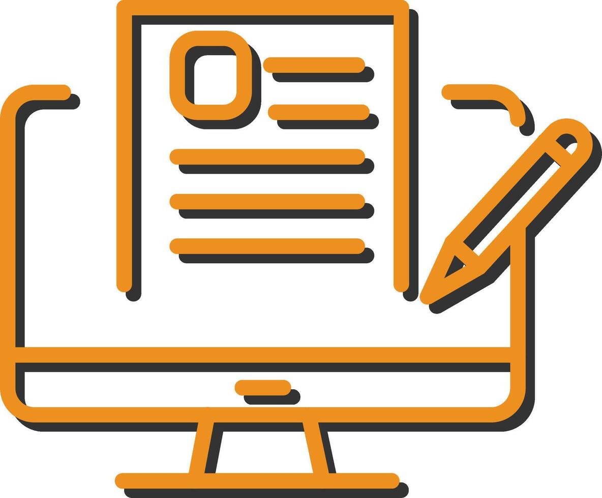 Blog Vector Icon
