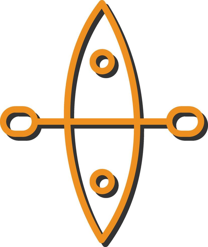 Kayak Vector Icon