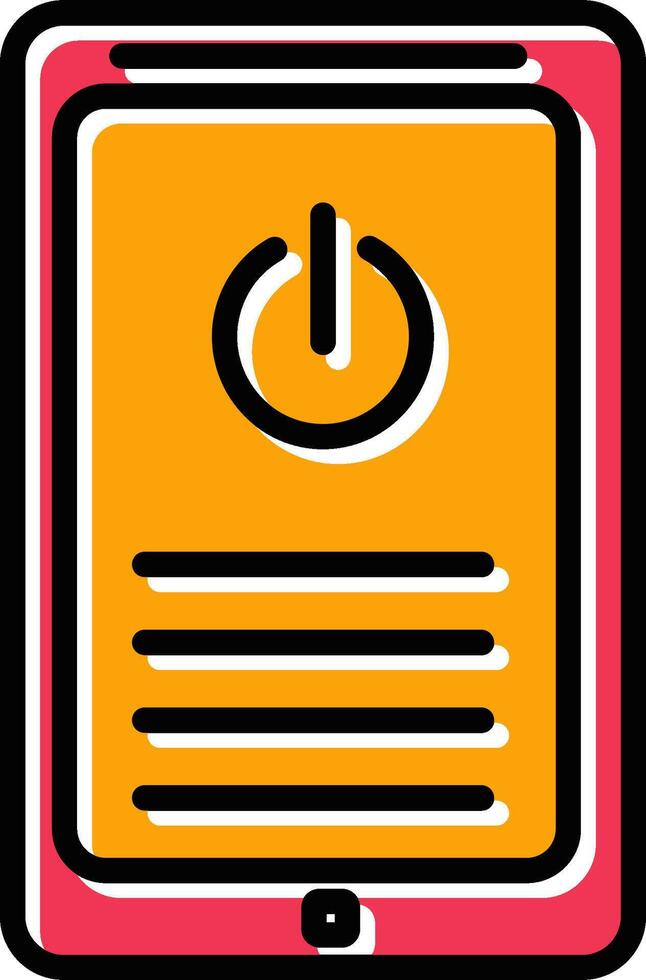 Shutdown Button Vector Icon