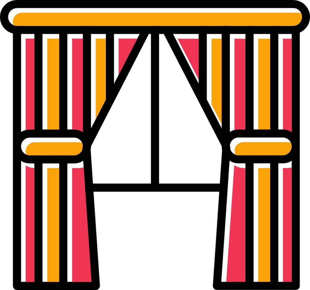 Air Curtain Vector Icon