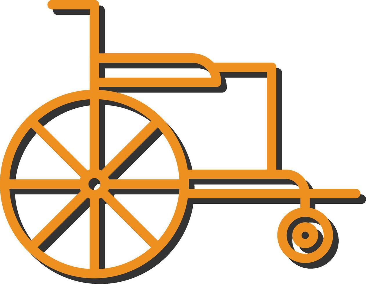 Wheelchair Vector Icon