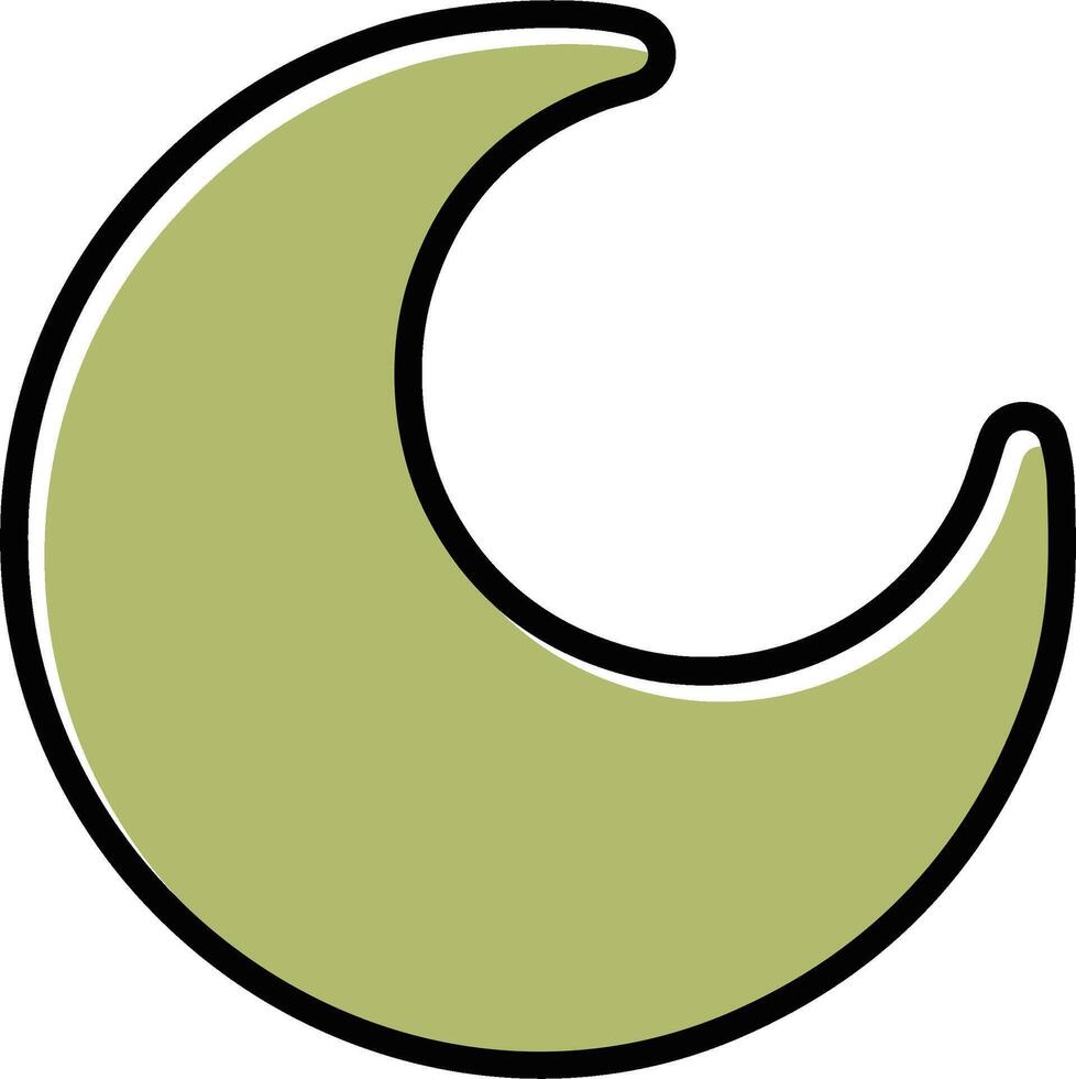 Moon Vector Icon