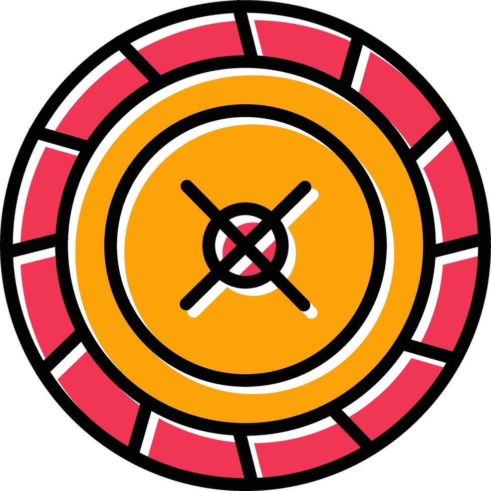 Roulette I Vector Icon