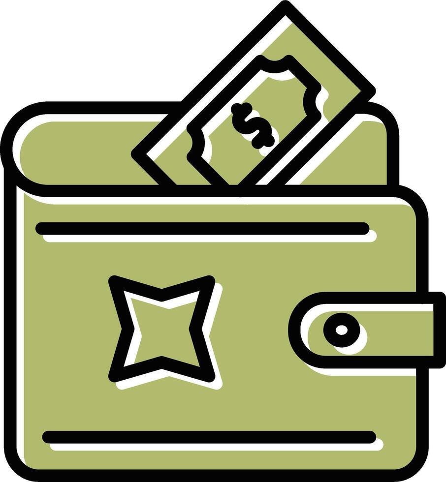Money from Wallet Vector Icon