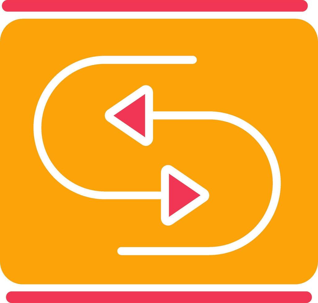 Reverse Arrow Vector Icon
