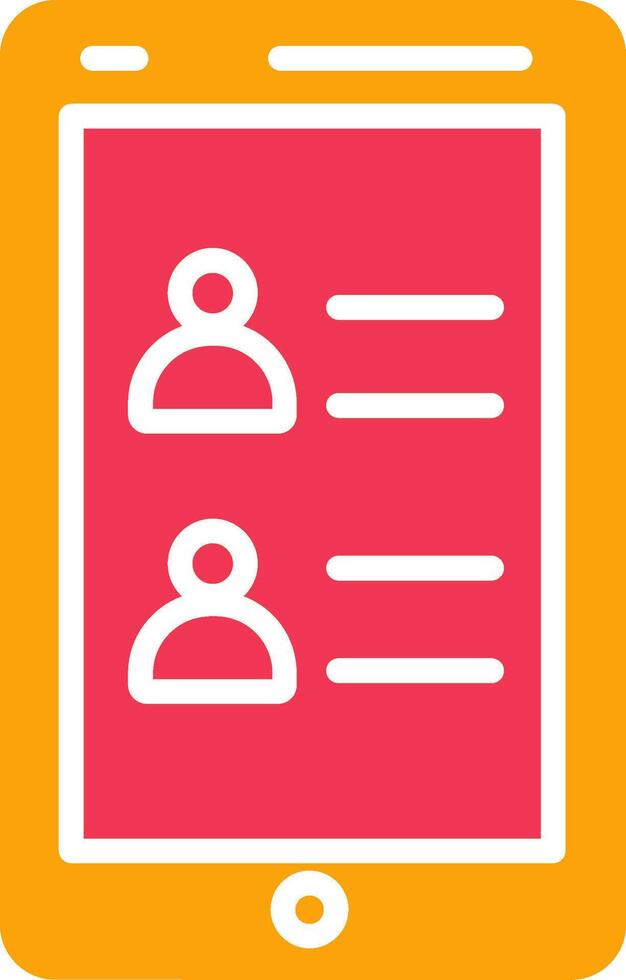 Contacts Vector Icon