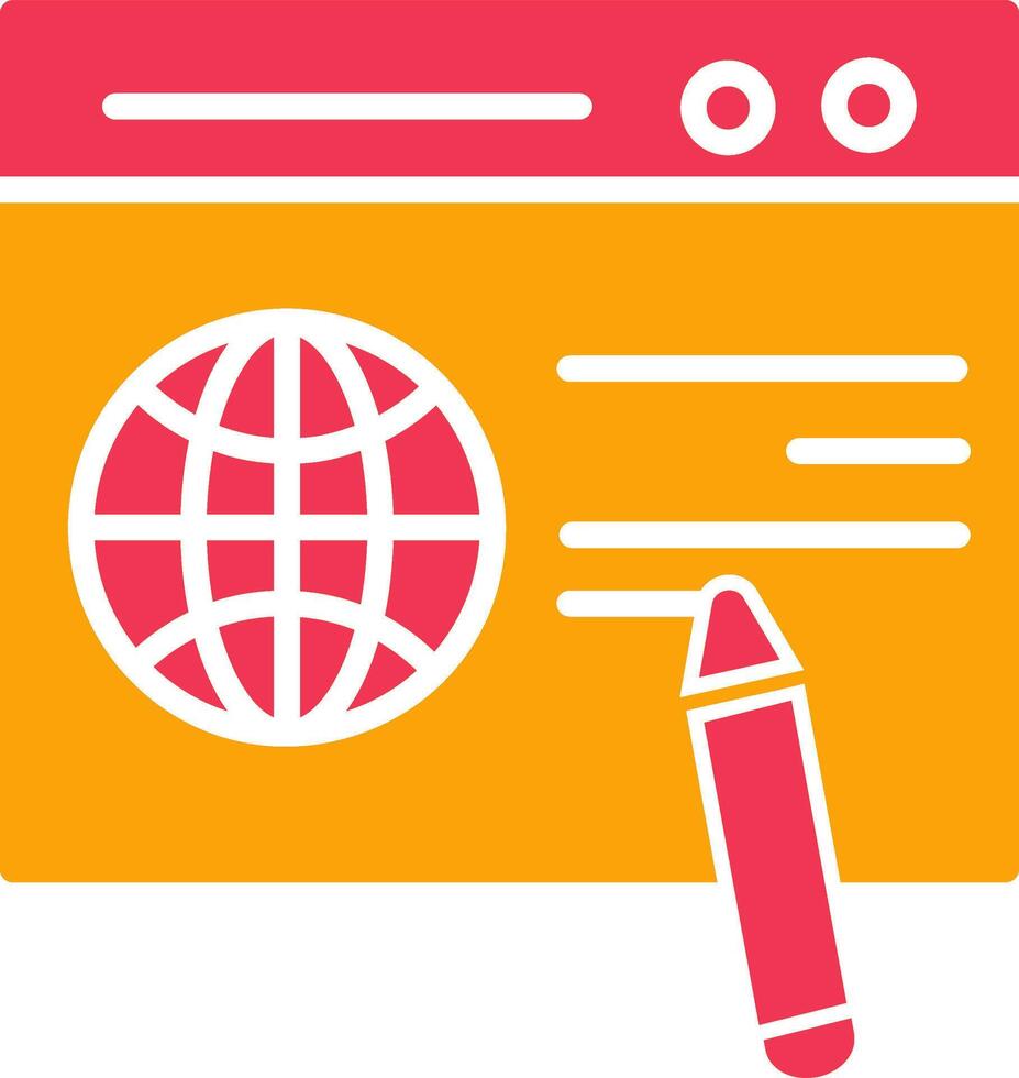 Website Design Vector Icon