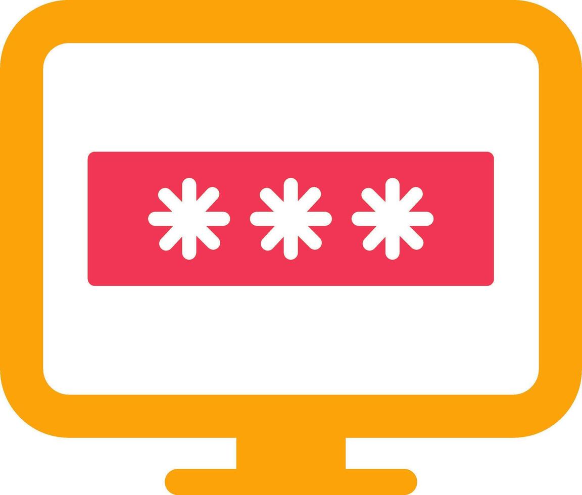 System Password Vector Icon