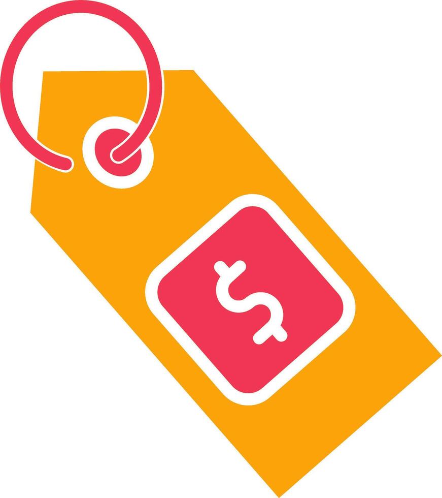 Dollar Tag Vector Icon