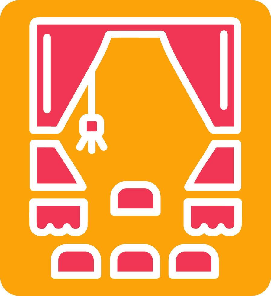 Curtain Vector Icon