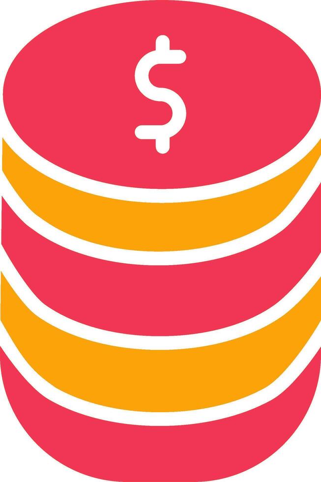 Stack of Coins Vector Icon
