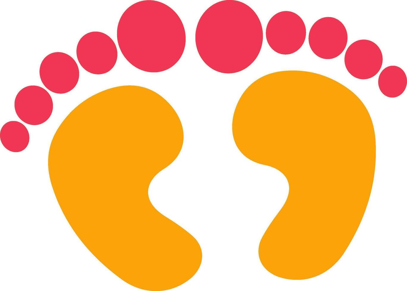 Feet Vector Icon