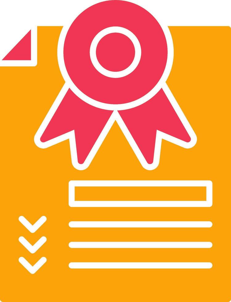Diploma Vector Icon