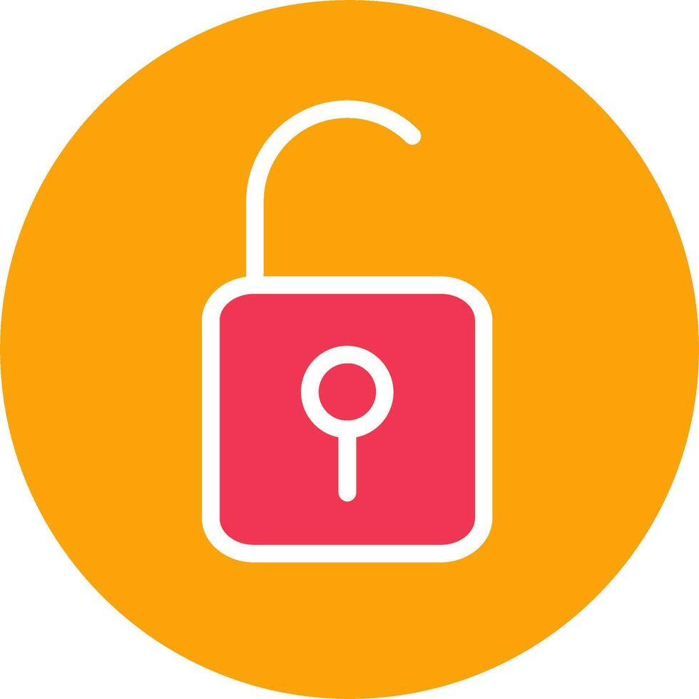 Open Lock II Vector Icon