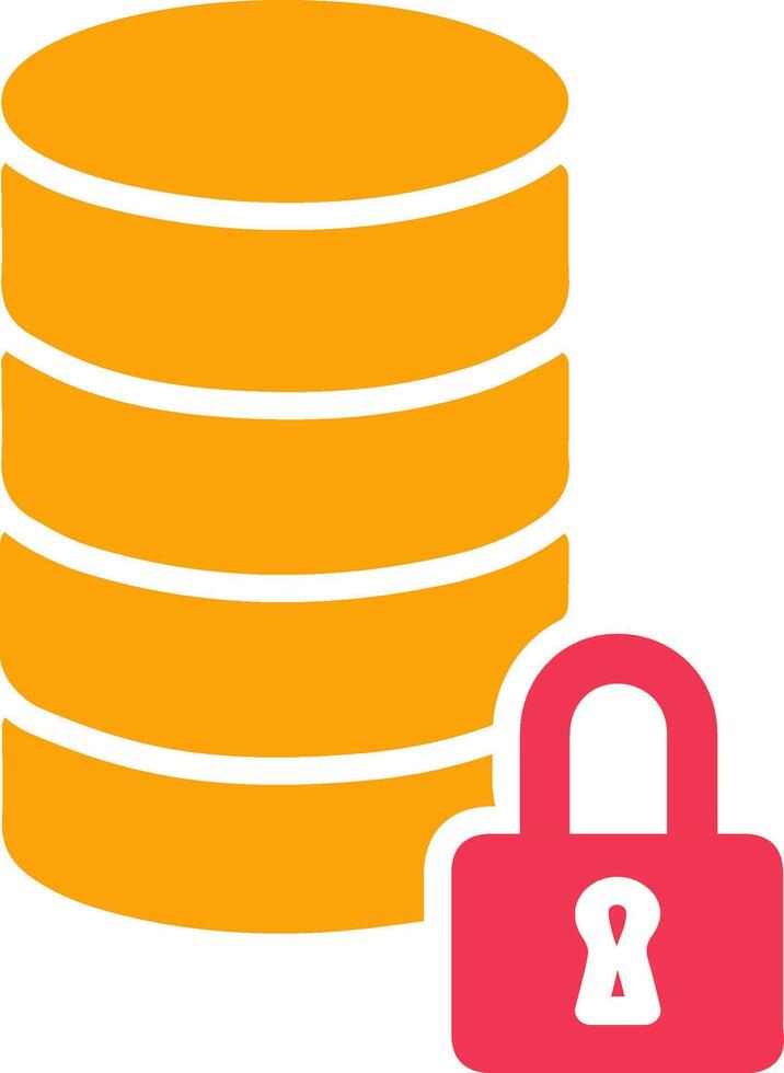 Encrypted Data Vector Icon
