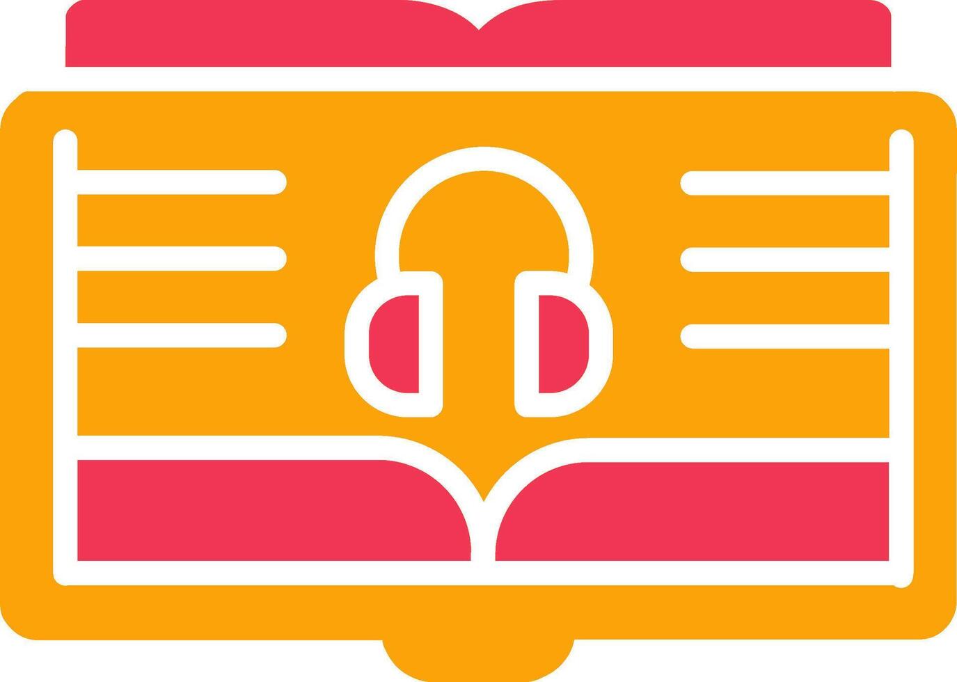 Audio Book Vector Icon