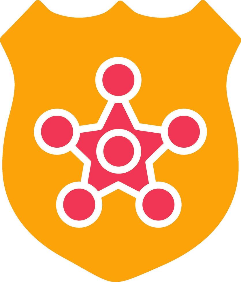 Police Badge II Vector Icon