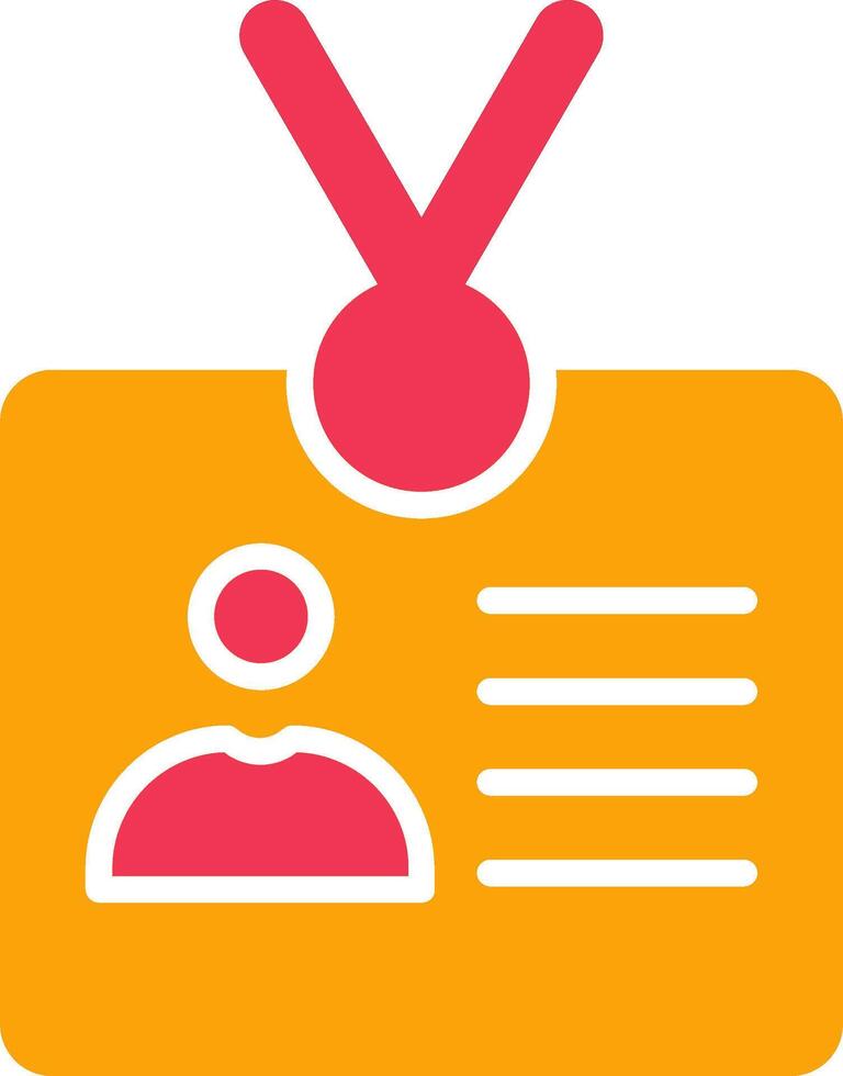 Identity Card I Vector Icon