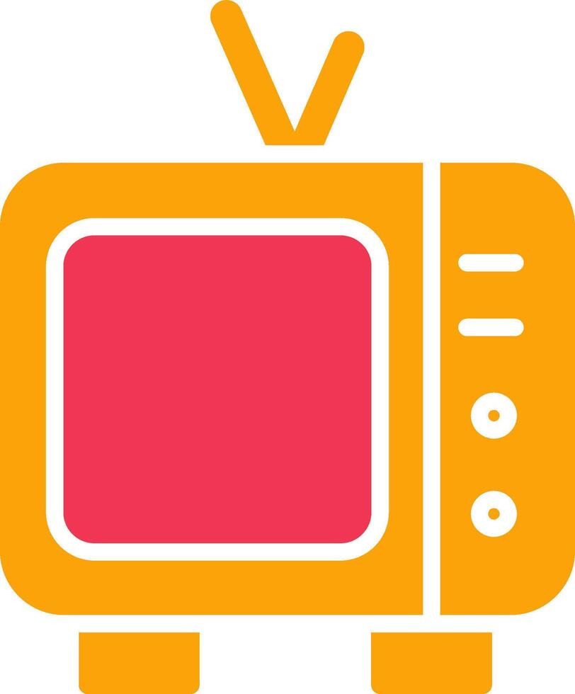 icono de vector de tv