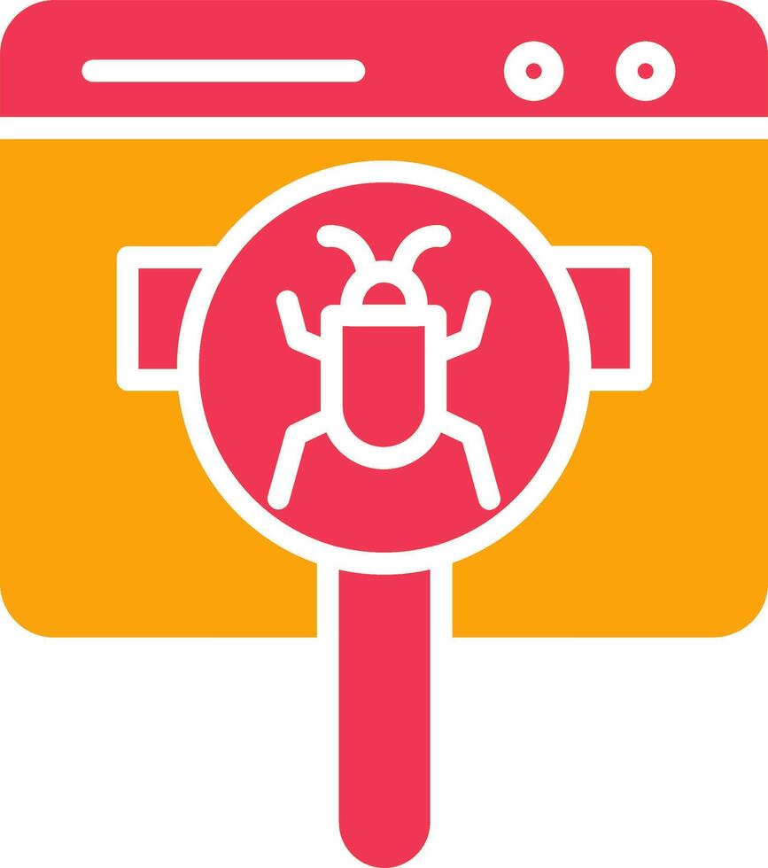Web Bug Vector Icon