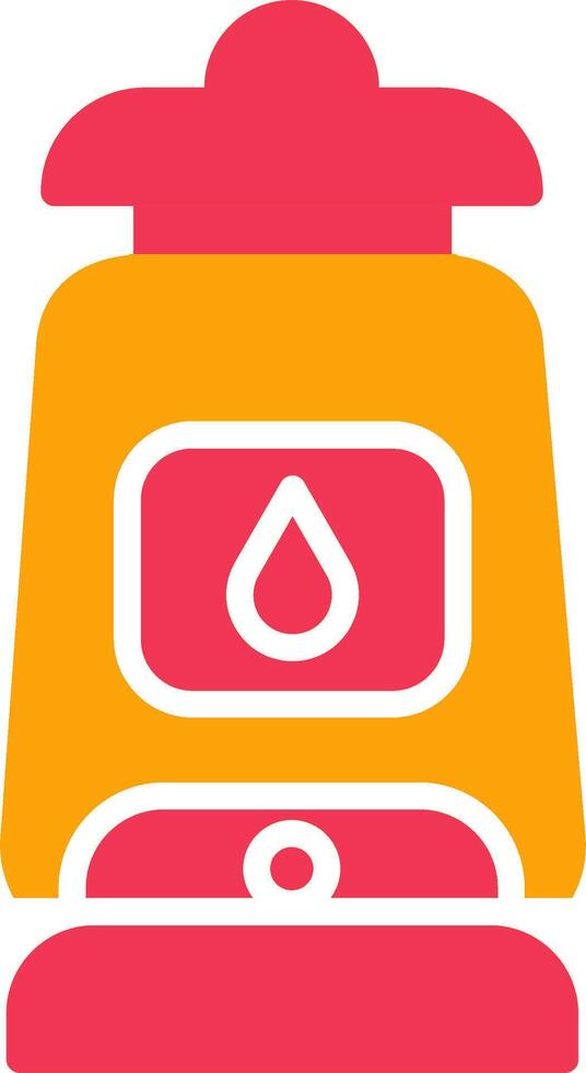 Oil Lamp Vector Icon