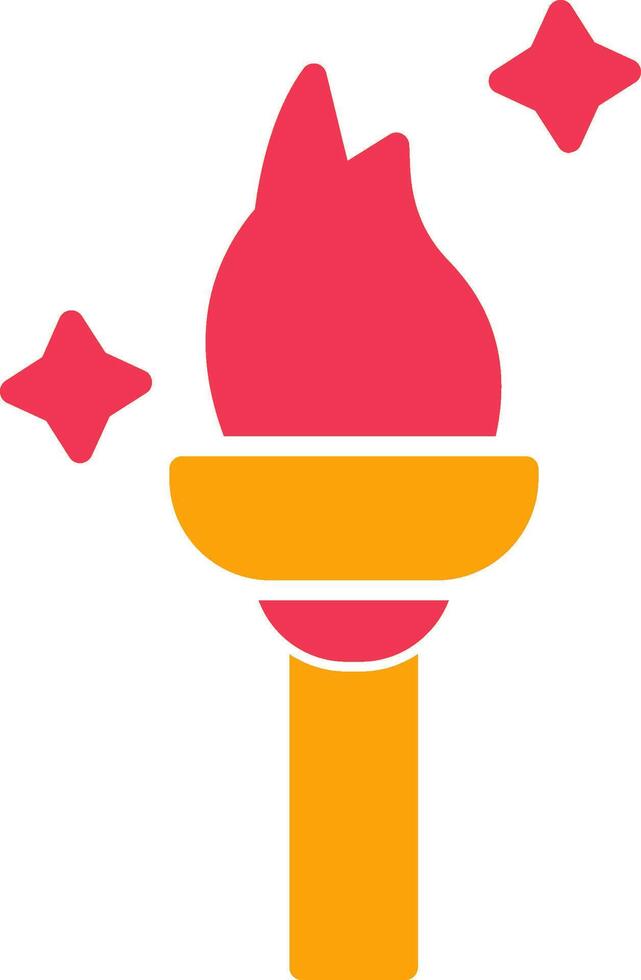 Torch Vector Icon