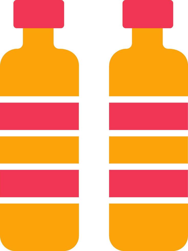 Bottle in Water Vector Icon