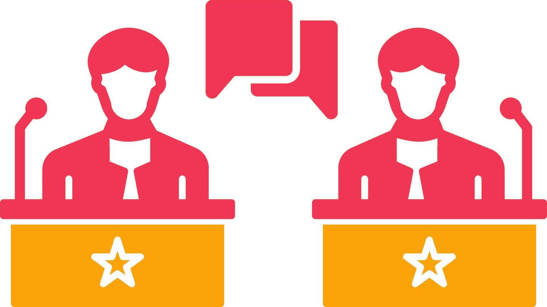 Debate Vector Icon