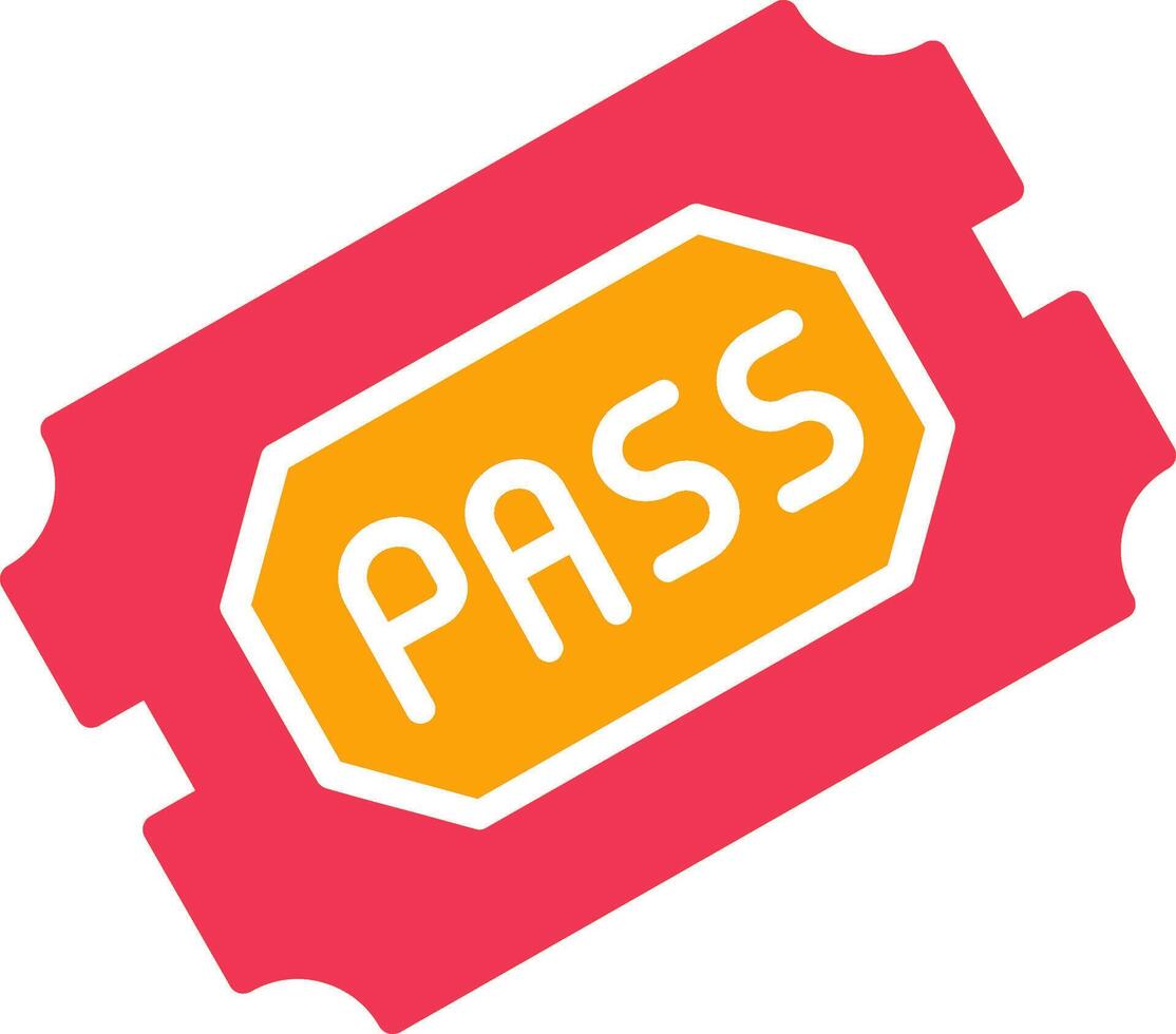 Passes Vector Icon