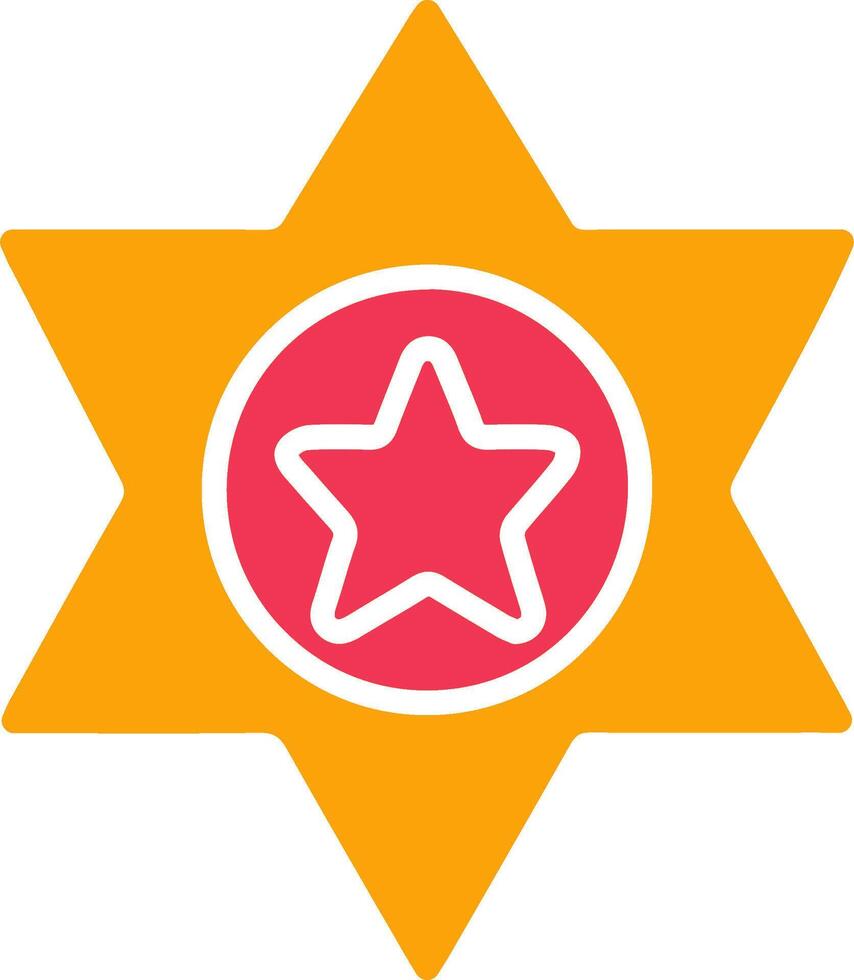 Sheriff Vector Icon