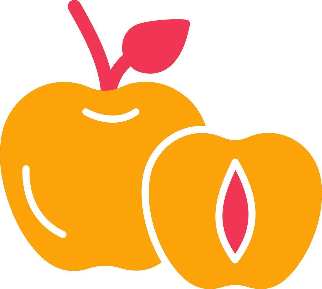 Apricot Vector Icon