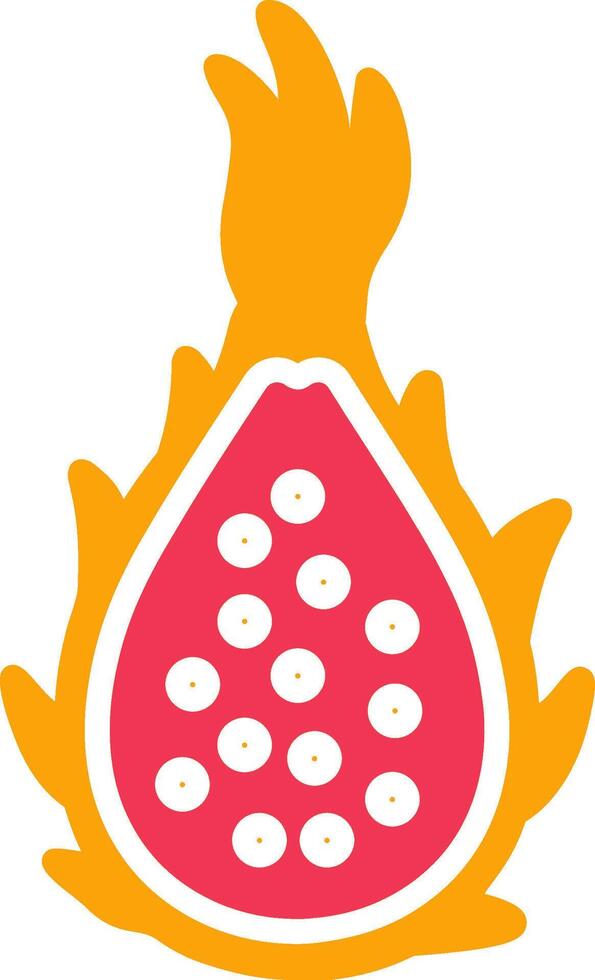 Dragon Fruit Vector Icon
