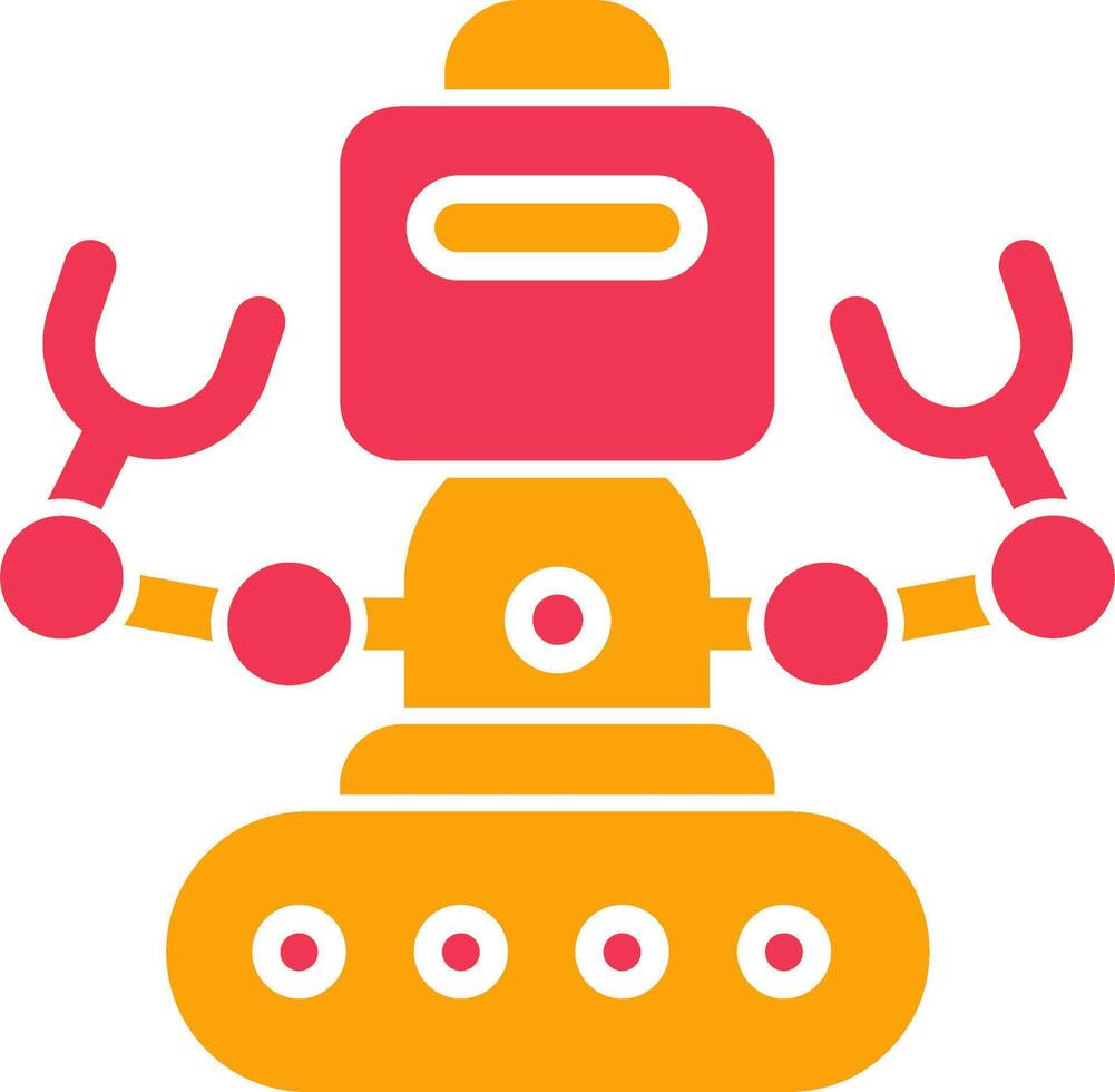 Industrial Robot I Vector Icon