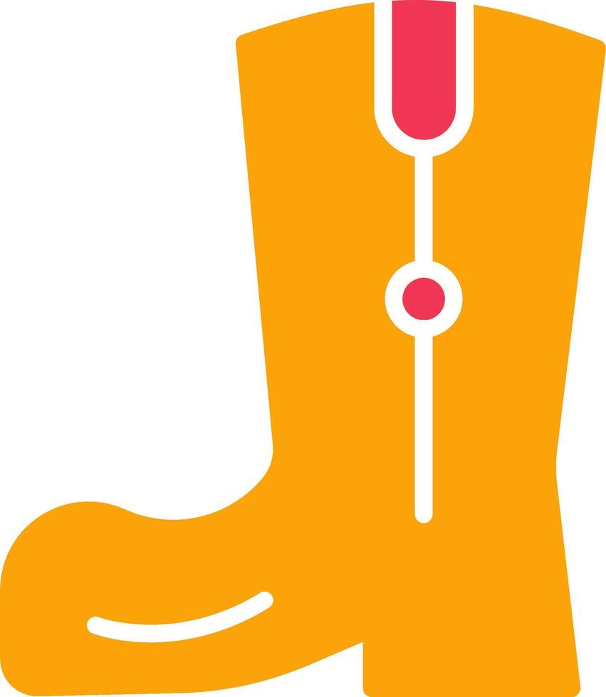 Cowboy Boot Vector Icon