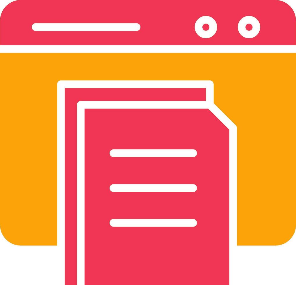 Document Vector Icon