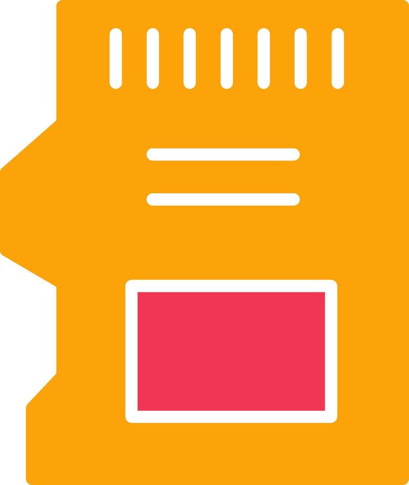 SD Card Vector Icon