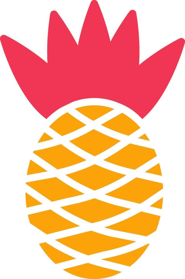 Pineapple Vector Icon