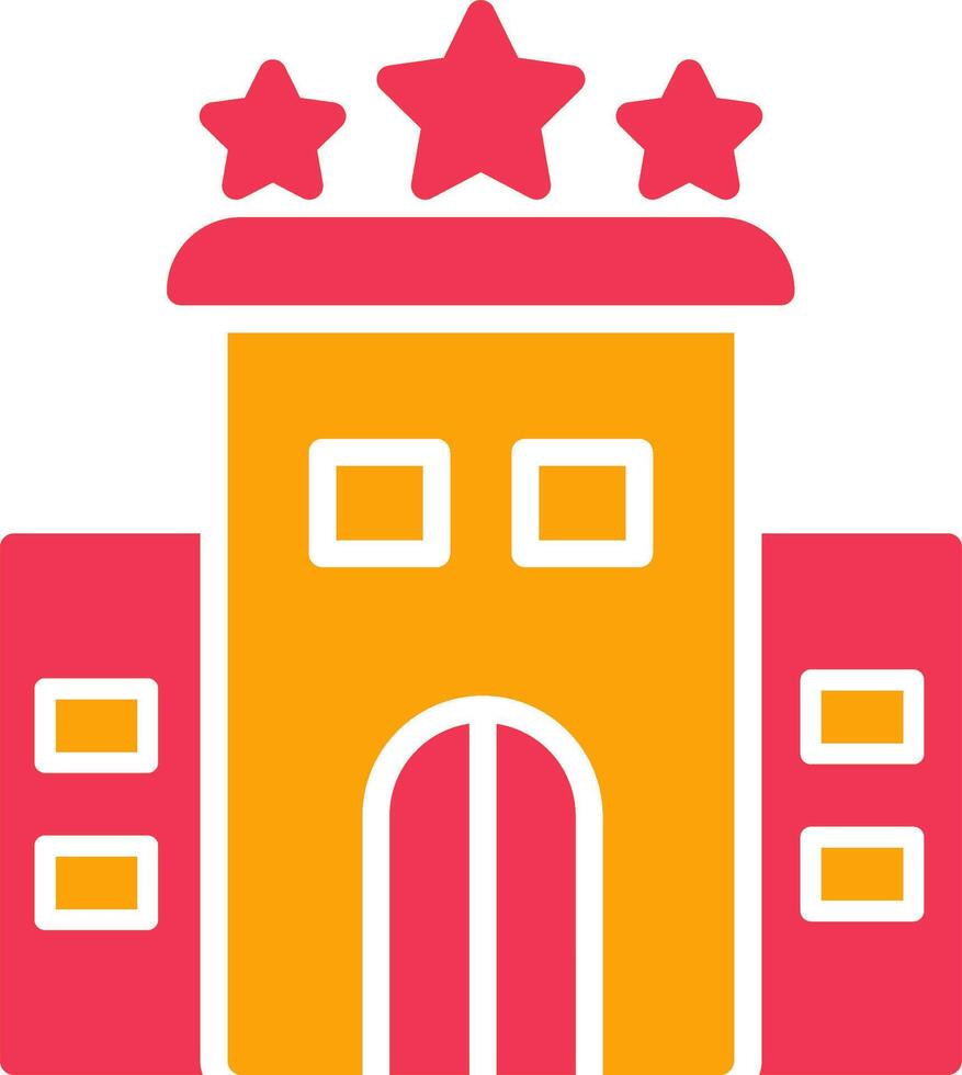 icono de vector de hotel