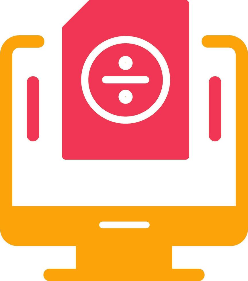 Divide Vector Icon