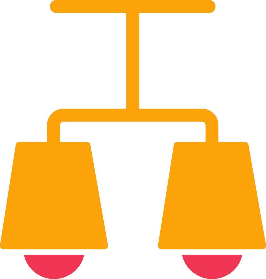 Lit Lamp Vector Icon