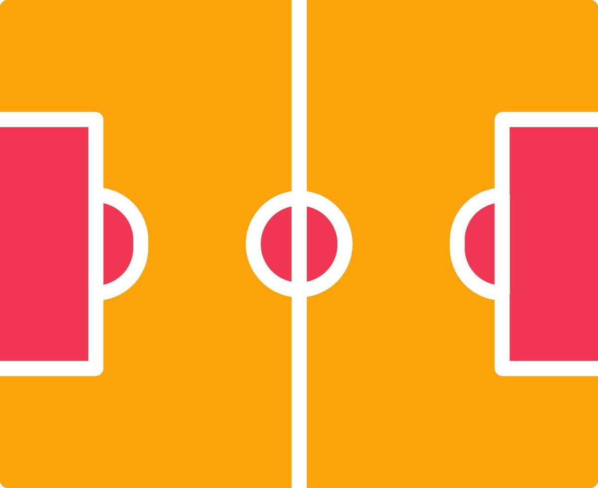Football Field Vector Icon