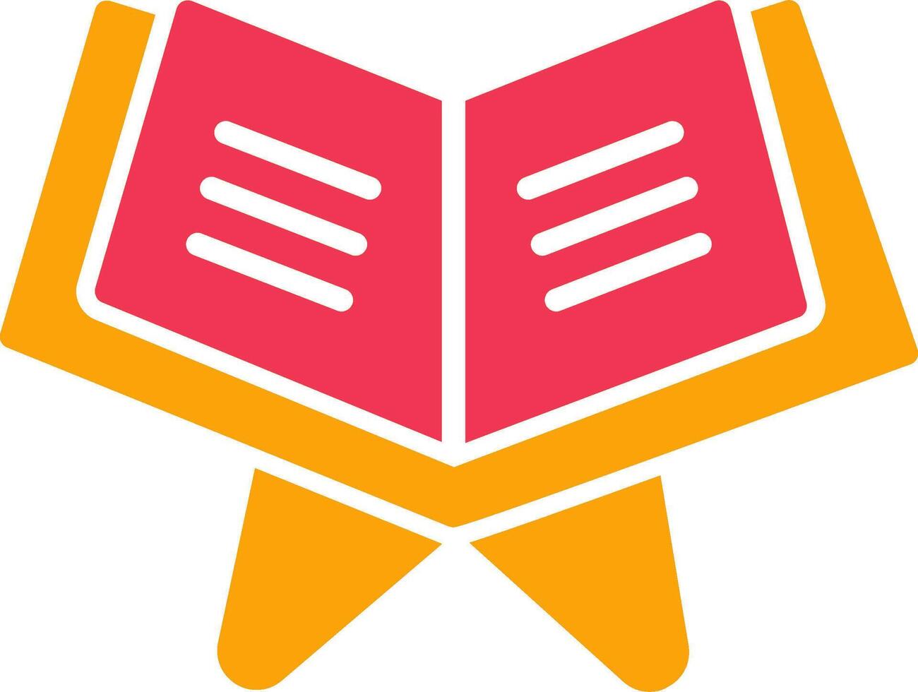 Reading Holy Book Vector Icon