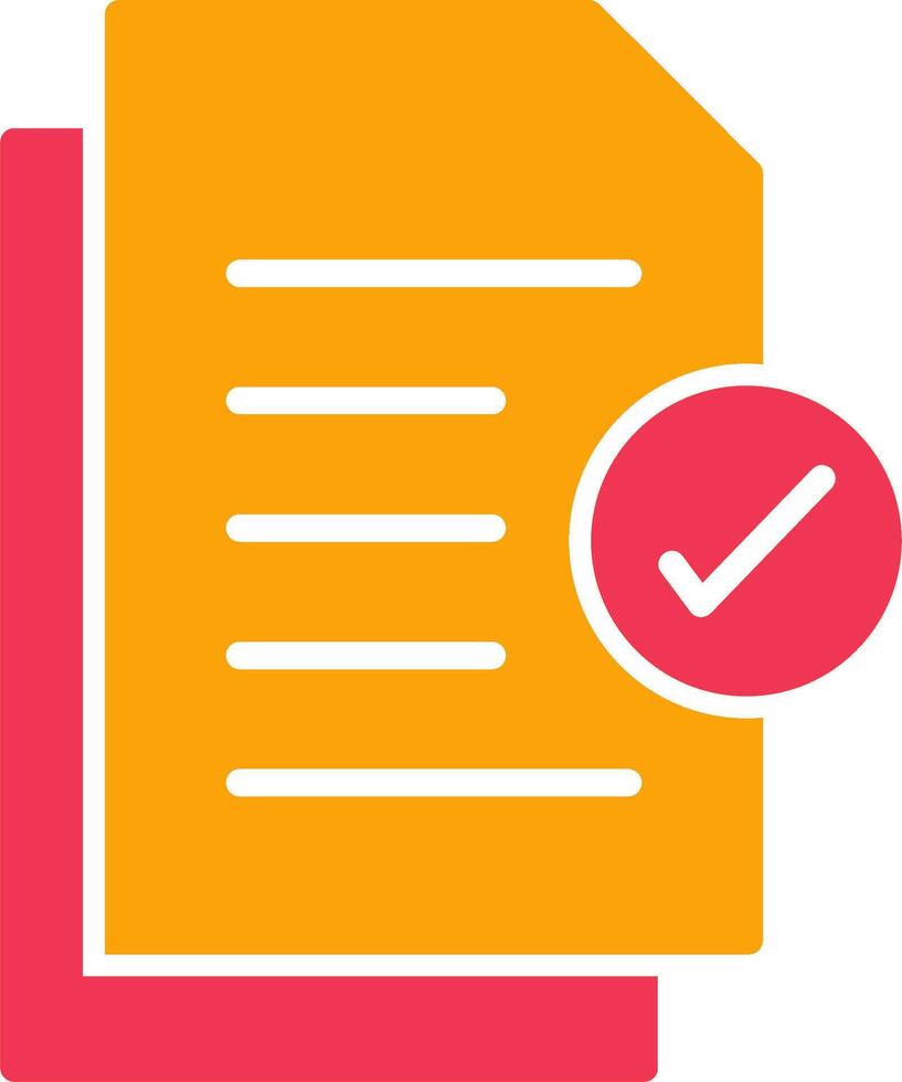 Report List Vector Icon