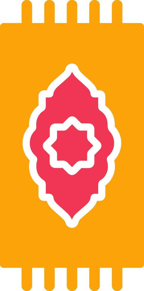 Prayer Rug Vector Icon