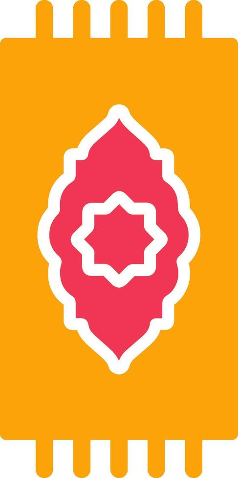 Prayer Rug Vector Icon