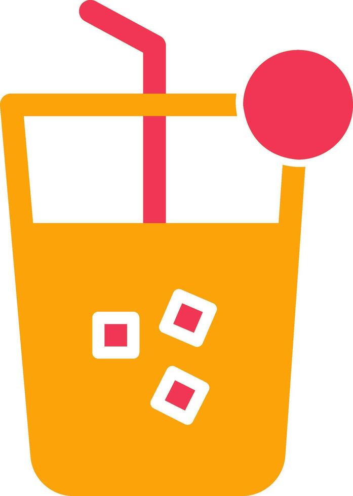 Cold Drink Vector Icon
