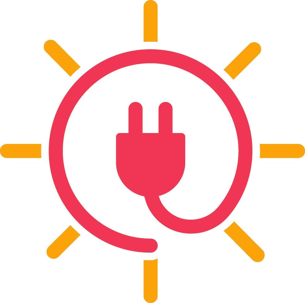 Electricity Vector Icon