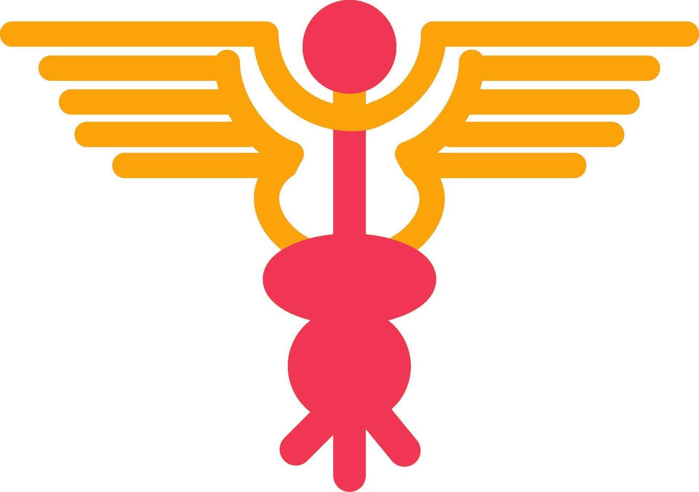 Caduceus Vector Icon